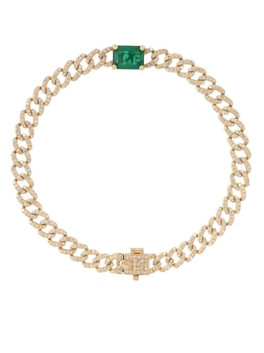 Aura Charm Mystic 14K (or 18k upon request) Yellow Gold Bangle Bracelet